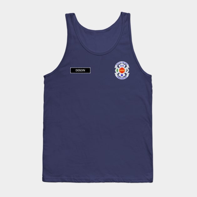 STATION 19 - EMMETT DIXON - BADGE Tank Top by emilybraz7